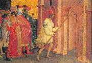 Lambertini, Michele di Matteo The Emperor Heraclius Carries the Cross to Jerusalem oil painting